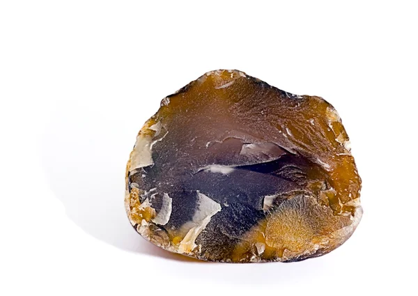 Karneol. en sten från kusten av Ochotska — Stockfoto
