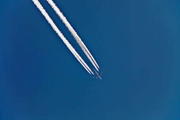 Stock image The transport plane before air parade