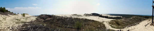 Wybrzeżu Morza Bałtyckiego. Panorama — Zdjęcie stockowe