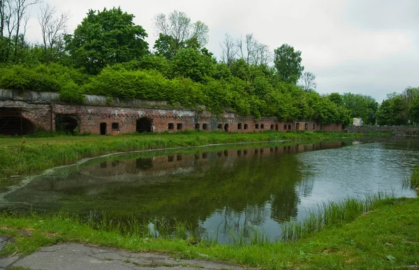 Oude fort in de stad Kaliningrad — Stockfoto