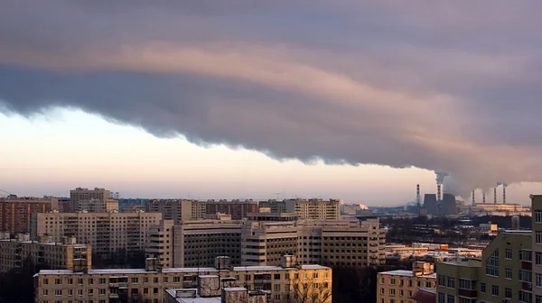 stock image Origin of clouds