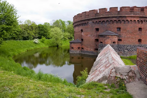 Kaliningrad kentinde eski fort — Stok fotoğraf