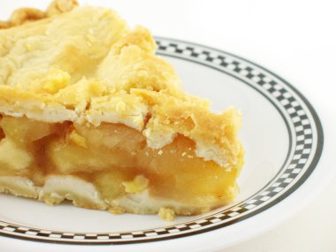 Apple pie close clipart