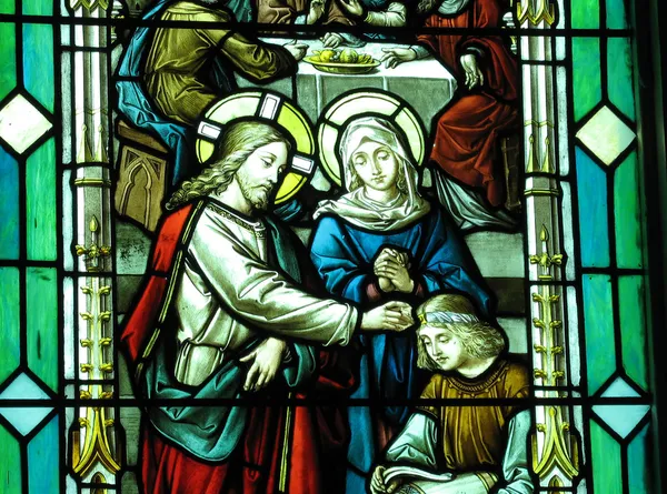 Ο Ιησούς και η Μαρία — Φωτογραφία Αρχείου