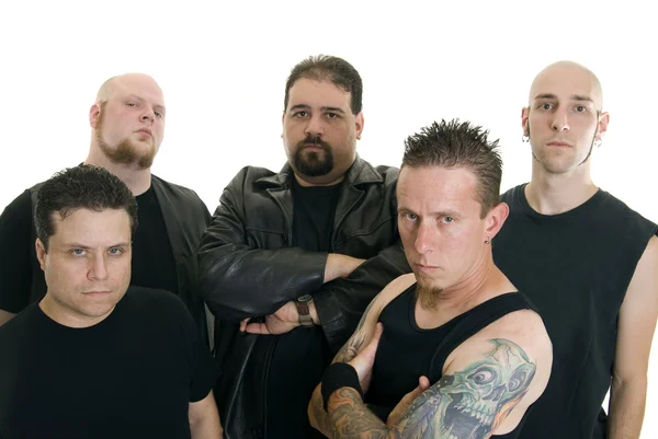 Banda de heavy metal — Fotografia de Stock