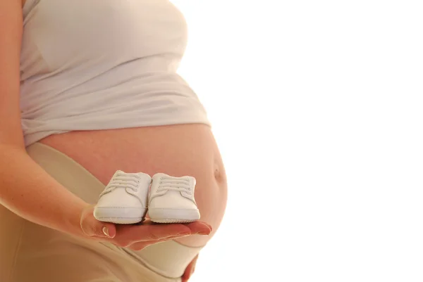 Estar grávida — Fotografia de Stock