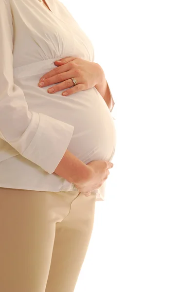 Estar grávida — Fotografia de Stock