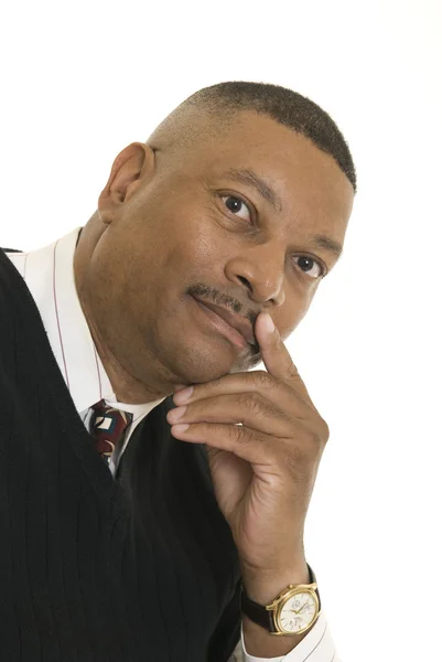 Portrait of African American male — Stock Photo, Image