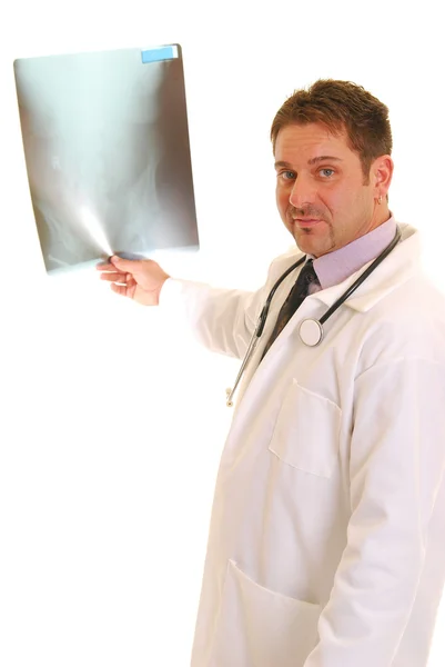 Lekarz z rentgenem — Zdjęcie stockowe