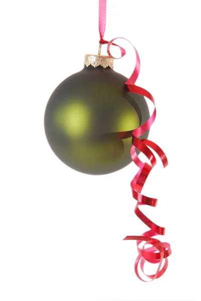 Green Christmas ornament — Stock Photo, Image