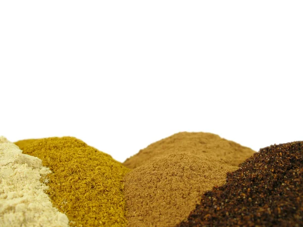Högen av kryddor — Stockfoto