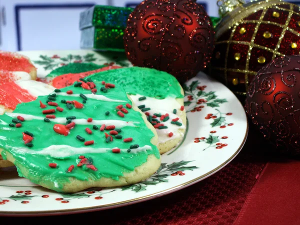 Biscuits de Noël dans la cuisine — Photo