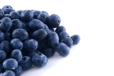 Blueberries in a pile clipart