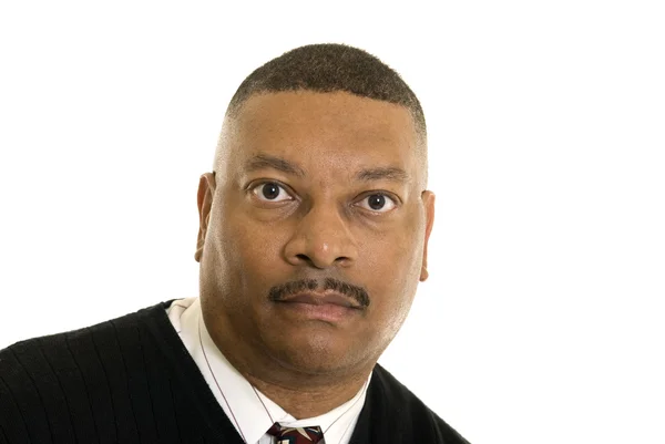 Serious African American man — Stock Photo, Image