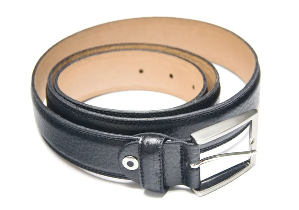 Cinturino in pelle nera — Foto Stock