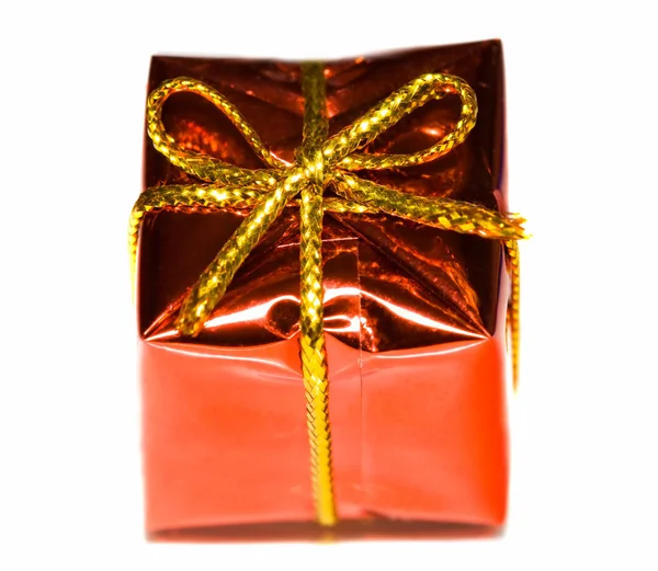Rotes Geschenk — Stockfoto