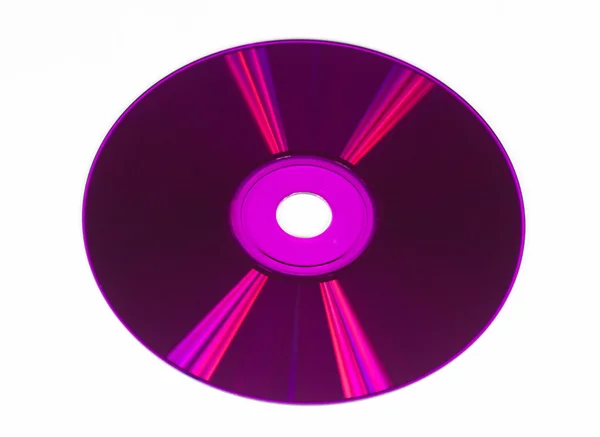 Färgade kompakt disk — Stockfoto