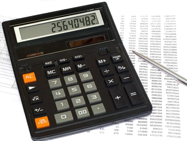 Tax calculation — Stock Photo, Image