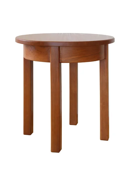 Дерев'яний стіл — стокове фото