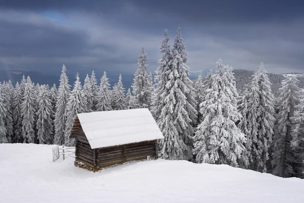 Invierno en montañas — Foto de Stock