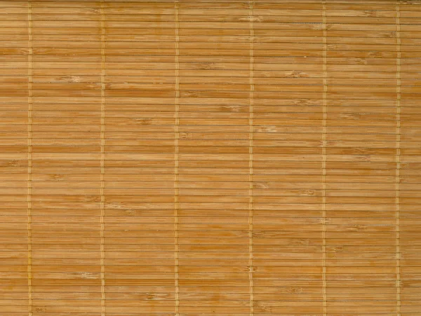 Bamboe mat staan voor gerechten. — Stockfoto