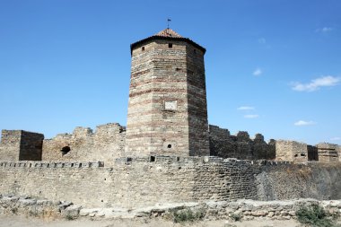 Fortress of Bilhorod-Dnistrovskyi. clipart