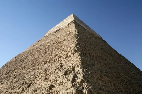 Wielkie piramidy egipskie w Afryce. — Zdjęcie stockowe