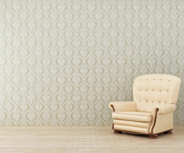Armchair in a room — Stock Photo, Image