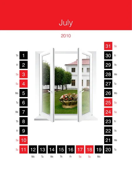 stock image Calendar month