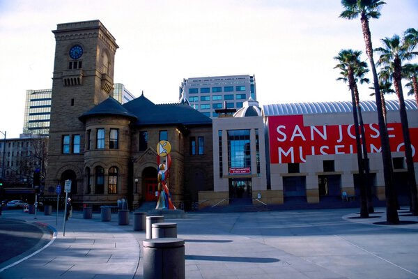 The San Jose Museum of Art is an art museum in Downtown San Jose, California, USA. Founded in 1969, the museum hosts a large permanent collection emphasizing We