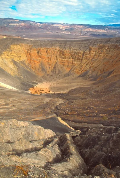 stock image Ubehebe Crater