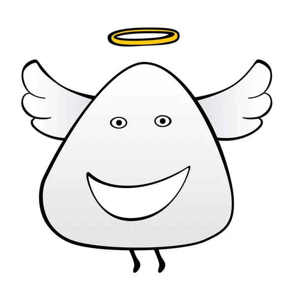 Happy angel — Stock Vector