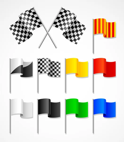Sport flag — Stock Vector