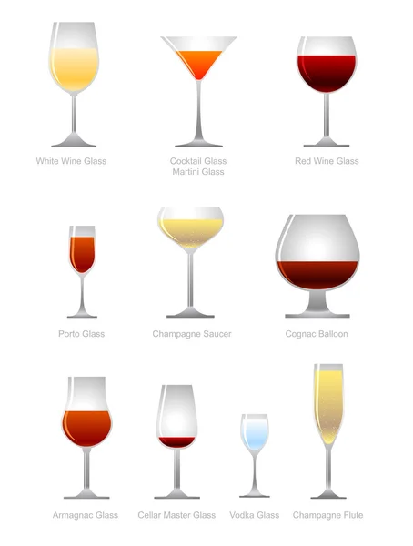Boisson alcoolisée — Image vectorielle