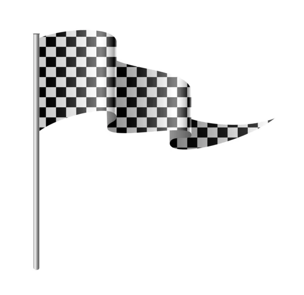 Bandiera sportiva a scacchi — Foto Stock