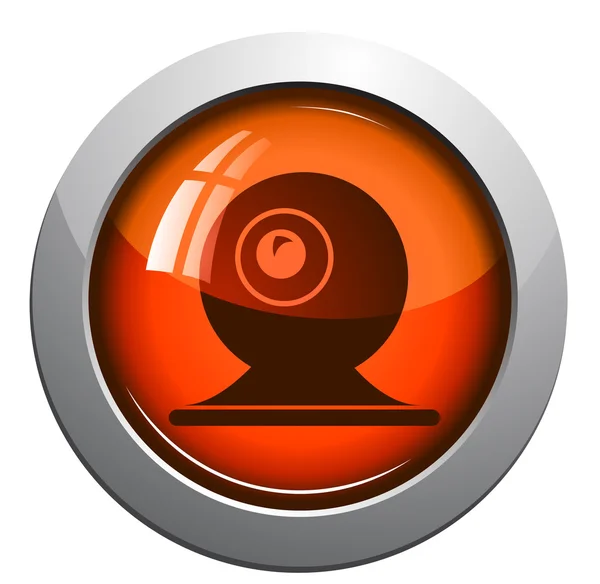 Vector pictogram voor webcam — Stockvector