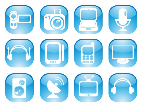 Медиавекторные иконки
