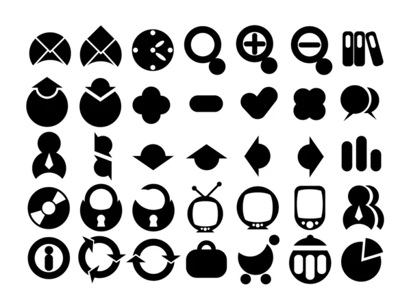Business vector icons set — Stock Vector