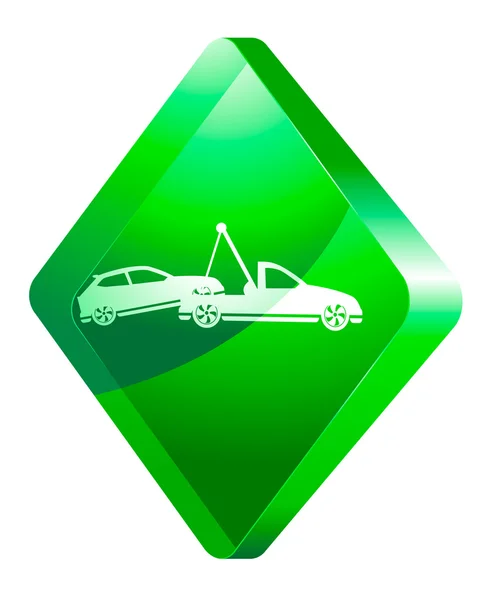 Auto Dienstleistungen Vektor-Symbol — Stockvektor