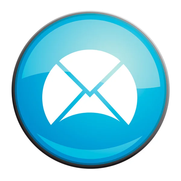 Nouveau mail, icône vectorielle — Image vectorielle