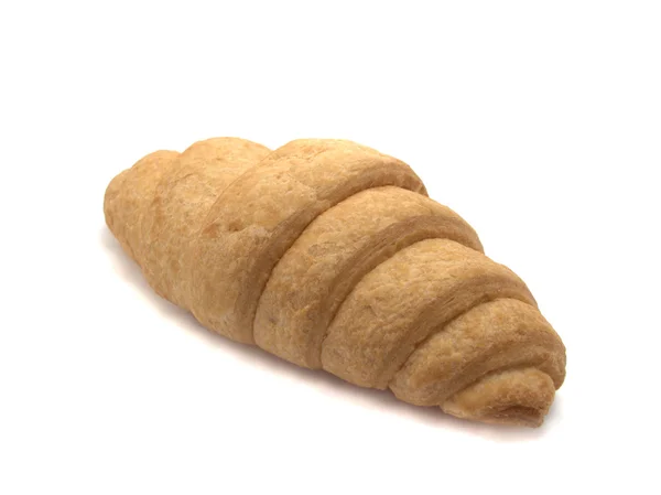 Croissant je izolované na bílém — Stock fotografie