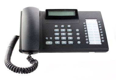 Office telephone clipart