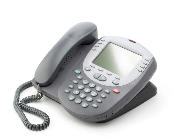 stock image Office telephone with a large screen