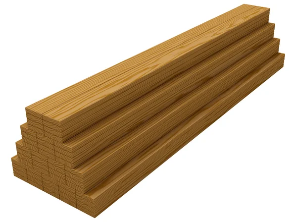 Afgewerkte timbers — Stockfoto
