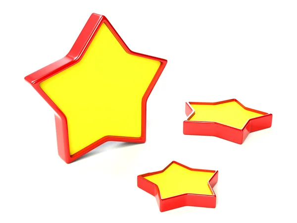 Three stars — Stock Photo, Image
