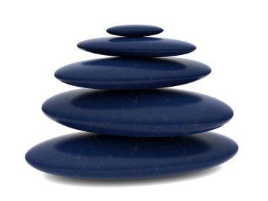 Stacked stones clipart