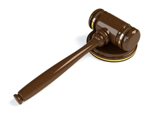 stock image Wooden gavel