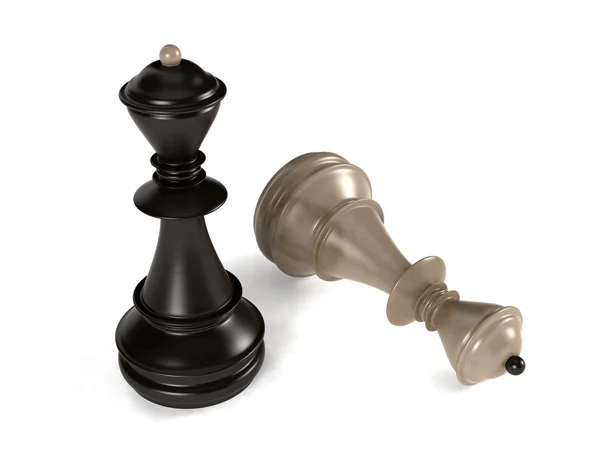 Chess queens — Stock Photo, Image