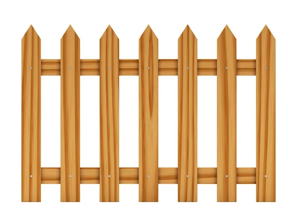 Деревянный забор Стоковое Изображение