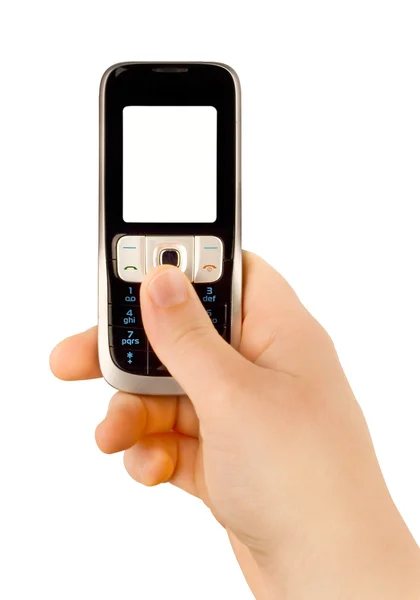Tecnologia telefone de comunicação — Fotografia de Stock